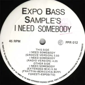 Expo Bass Sample's – I Need Somebody