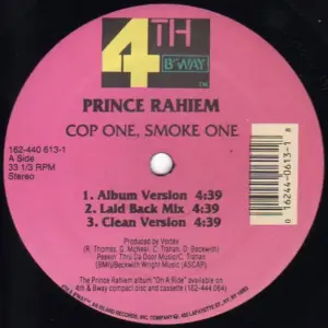 Prince Rahiem – Cop One, Smoke One / Hydraulic