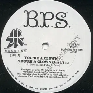 B.P.S. – You're A Clown / BPS On Tour