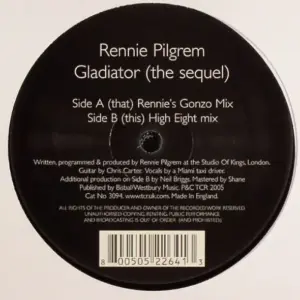 Rennie Pilgrem – Gladiator (The Sequel)