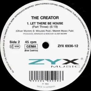 Creator, The – Let There Be House