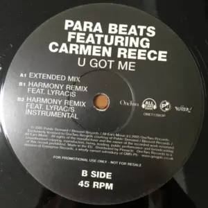 Para-Beats Feat Carmen Reece – U Got Me