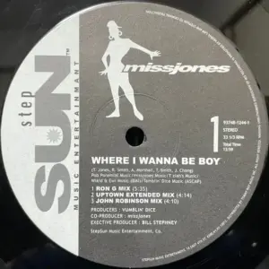 Miss Jones (2) – Where I Wanna Be Boy