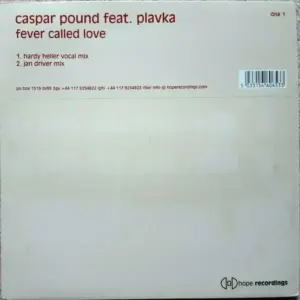 Caspar Pound Feat. Plavka – Fever Called Love (Disk 1)