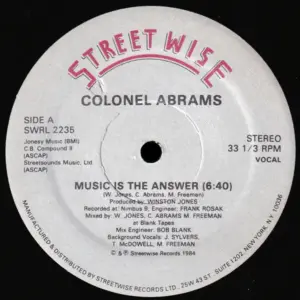 Colonel Abrams – Music Is The Answer
