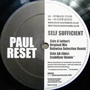 Paul Reset – Self Sufficient