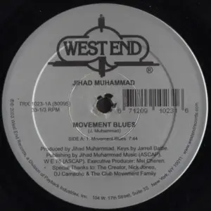 Jihad Muhammad / Jerome Pinder – Movement Blues / Breath