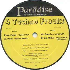 Various – 4 Techno Freaks