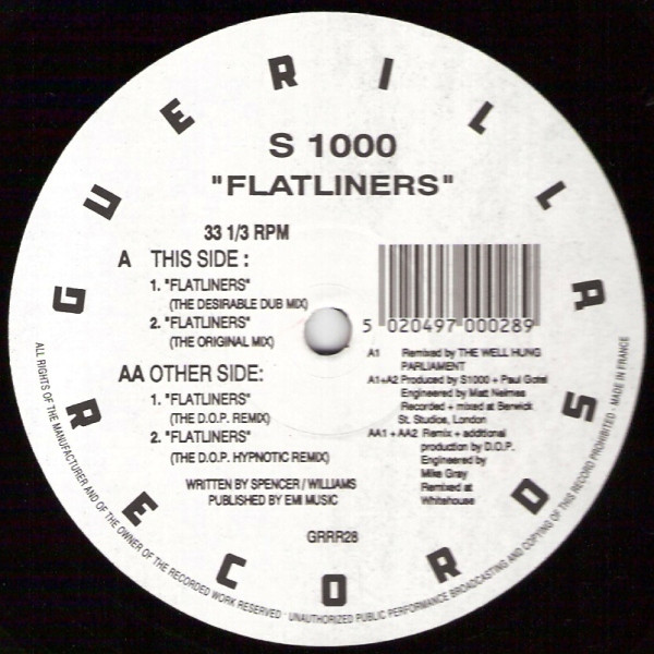 S1000 – Flatliners