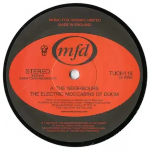 Electric Moccasins Of Doom, The / Tim "Love" Lee – The Neighbours / Off-Licence Tear-Away