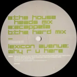 Lexicon Avenue – Why R U Here