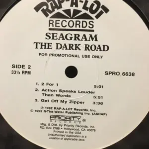 Seagram – The Dark Road