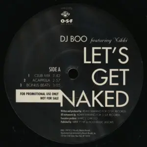 DJ Boo (3) Featuring Nikki (13) – Let's Get Naked