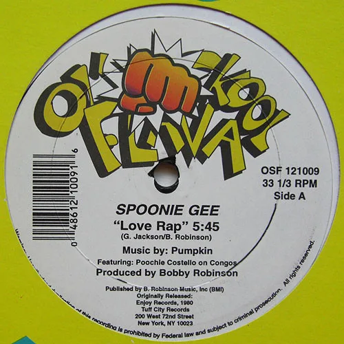 Spoonie Gee, Spoonie Gee, Treacherous Three – Love Rap / New Rap Language