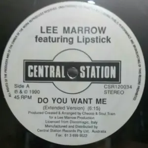Lee Marrow Featuring Lipstick (3) / Jinny – Do You Want Me / I Need Your Love