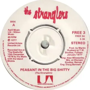 Stranglers, The – Peasant In The Big Shitty / Choosey Susie