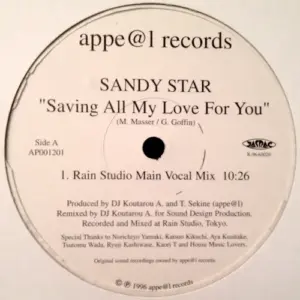 Sandy Star – Saving All My Love For You