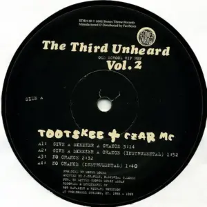 Tootskee + Czar MC, The / Lonnie O – The Third Unheard Vol. 2