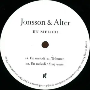 Jonsson/Alter – En Melodi 