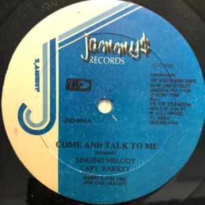 Singing Melody & Captain Barkey / Garnett Silk – Come And Talk To Me / With Your Mercy