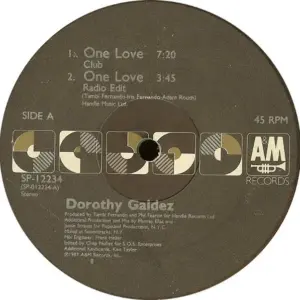Dorothy Galdez – One Love