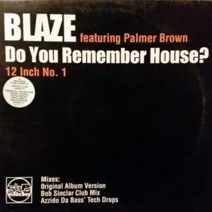 Blaze Feat. Palmer Brown – Do You Remember House?