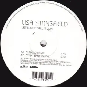 Lisa Stansfield – Let's Just Call It Love