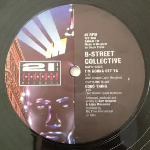 B-Street Collective – I'm Gonna Get Ya / Good Thing