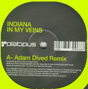 Indiana – In My Veins