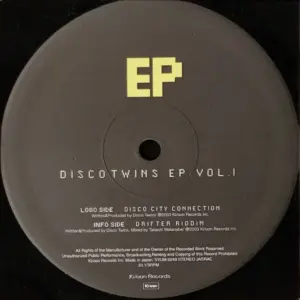 Disco Twins (2) – Disco Twins EP Vol. 1