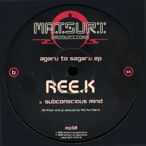Ree.K – Agaru To Sagaru EP