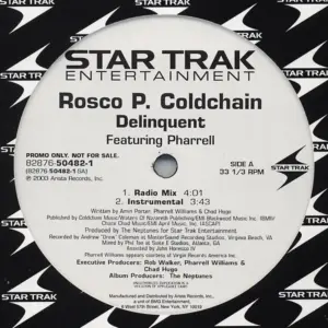 Rosco P. Coldchain Featuring Pharrell Williams – Delinquent