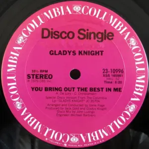 Gladys Knight – You Bring Out The Best In Me