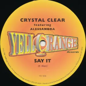 Crystal Clear Featuring Alessandra – Say It