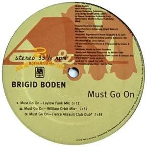 Brigid Boden – Must Go On