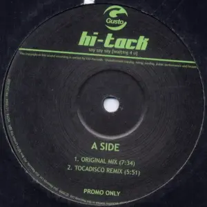 Hi_Tack – Say Say Say (Waiting 4 U)
