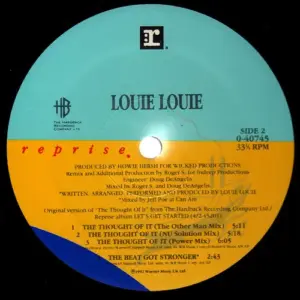Louie Louie (2) – The Thought Of It