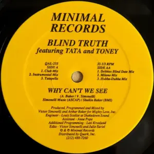 Blind Truth featuring Tata Vega and Toney Lee – Why Can't We See