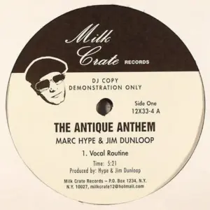 Marc Hype & Jim Dunloop – The Antique Anthem