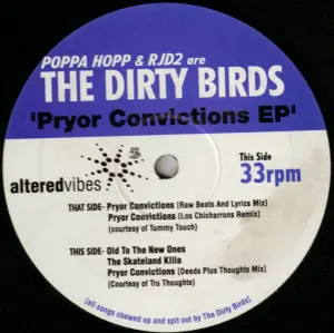 RJD2 & Poppa Hopp are Dirty Birds, The – Pryor Convictions EP