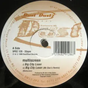 Multiscreen – Big City Loser / Gloria