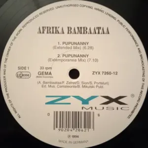 Afrika Bambaataa – Pupunanny