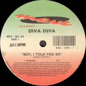 Diva Diva – Boy, I Told You So