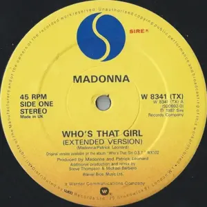 Madonna – Who's That Girl