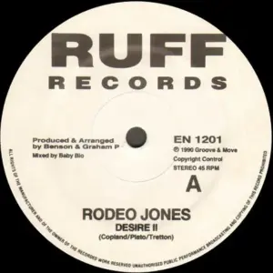 Rodeo Jones – Desire II