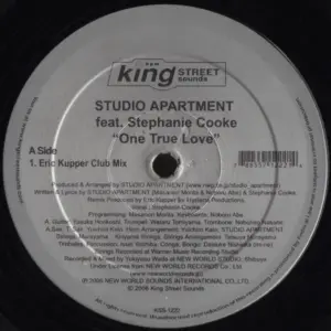 Studio Apartment Feat. Stephanie Cooke – One True Love (Remixed By Eric Kupper)