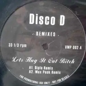 Disco D – Lets Hug It Out Bitch (Remixes)