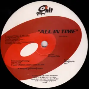 George Llanes, Jr. – All In Time