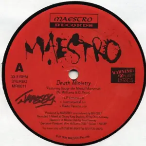 Maestro Fresh-Wes – Death Ministry / Pushin' Wiggz Back