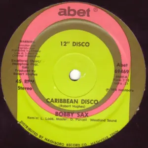 Bobby Sax – Caribbean Disco